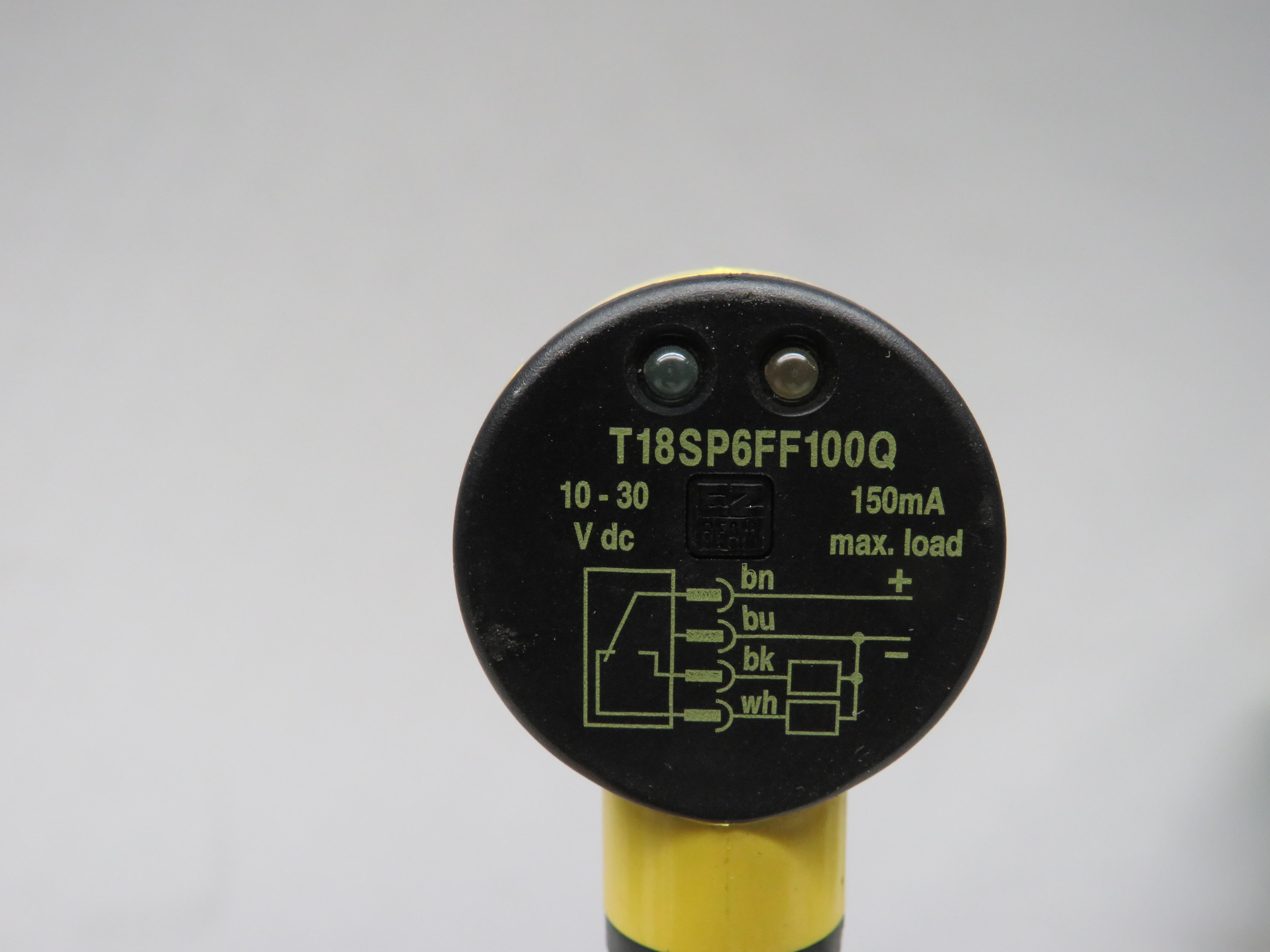 Banner T18SP6FF100Q Beam Retro Photoelectric Sensor T168035 eBay